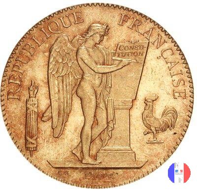 100 franchi Genio 1882 (Parigi)