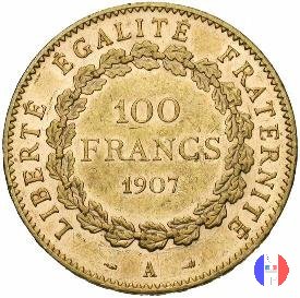 100 franchi Genio 1907 (Parigi)