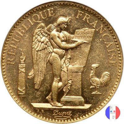 100 franchi Genio 1908 (Parigi)