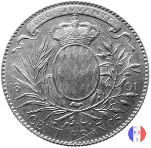 100 franchi 1891 (Parigi)