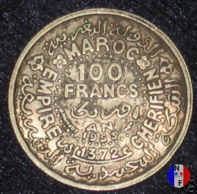 100 franchi 1953 (Parigi)