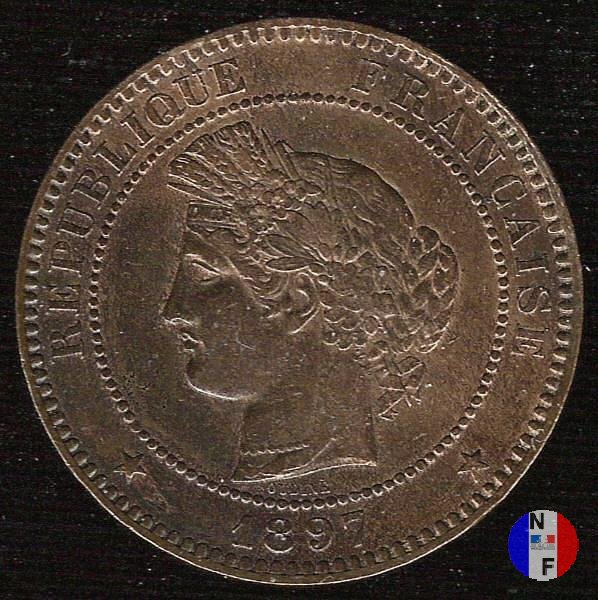 10 centesimi Cerere 1897 (Parigi)