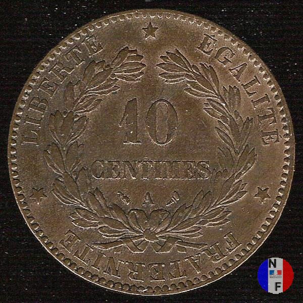 10 centesimi Cerere 1897 (Parigi)