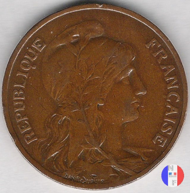 10 centesimi Dupuis 1914 (Parigi)