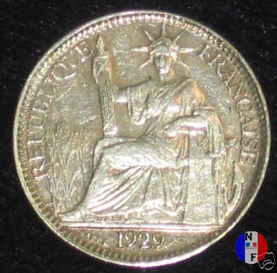 10 centesimi - Libertà 1929 (Parigi)