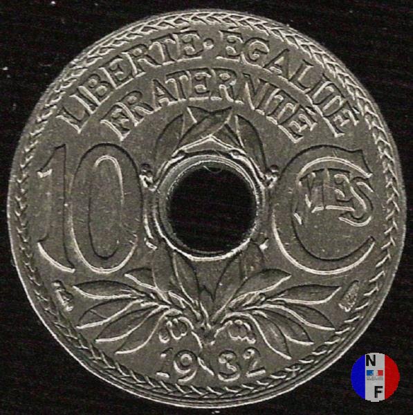 10 centesimi Lindauer 1932 (Parigi)