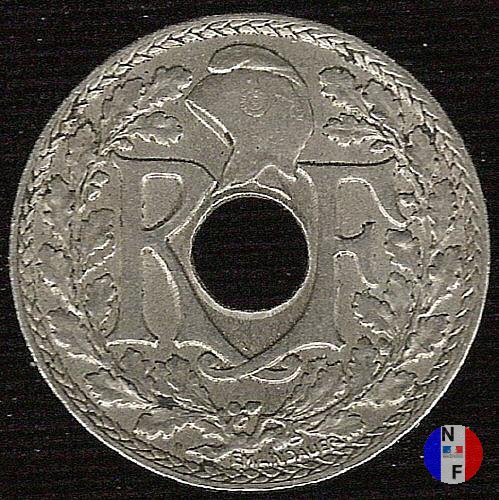 10 centesimi Lindauer - maillechort 1938 (Parigi)