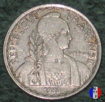 10 centesimi - Marianna con ulivo 1939 (Parigi)