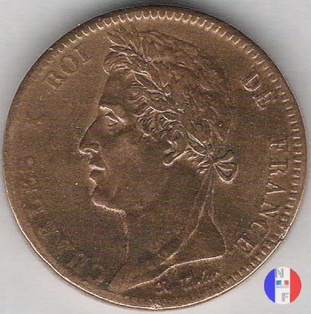 10 centesimi 1827 (La Rochelle)