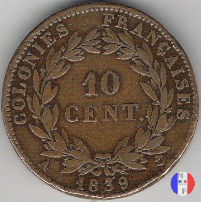 10 centesimi 1839 (Parigi)