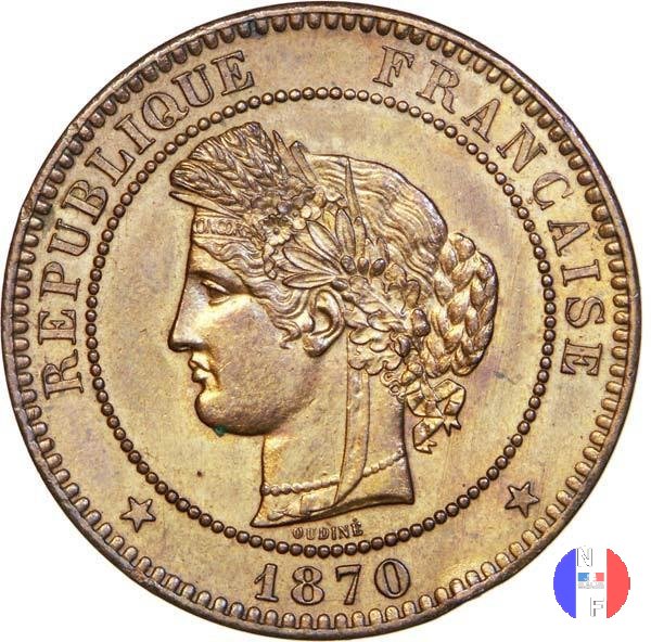 10 centesimi 1870 (Parigi)