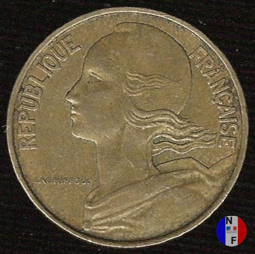 10 centesimi 1972 (Parigi)