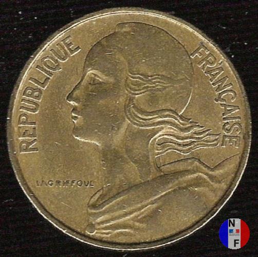 10 centesimi 1973 (Parigi)