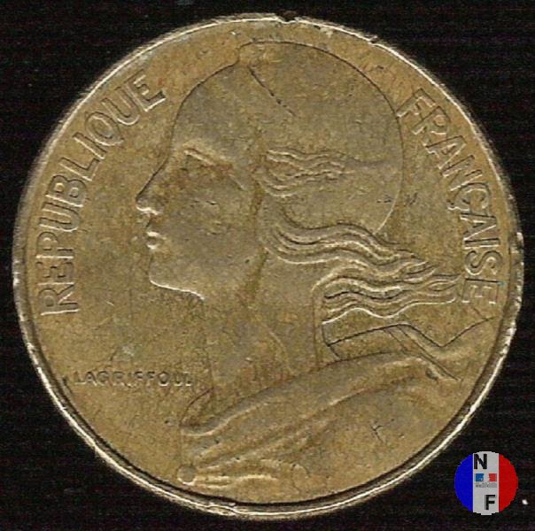 10 centesimi 1974 (Pessac)