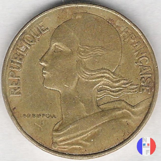 10 centesimi 1975 (Pessac)