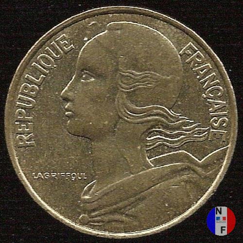 10 centesimi 1991 (Pessac)