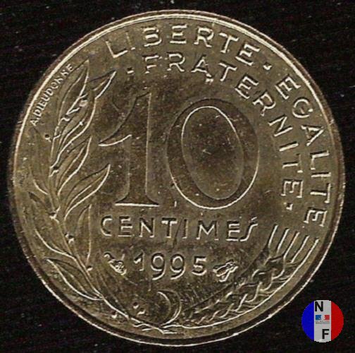 10 centesimi 1995 (Pessac)