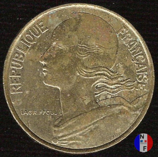 10 centesimi 1996 (Pessac)