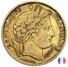 10 franchi 1850 (Parigi)