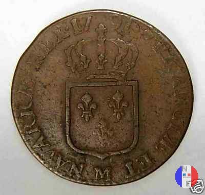 12 deniers (sol) 1791 (Tolosa)