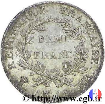 1/2 franco 1803-1804 (Strasburgo)