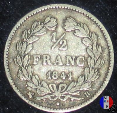 1/2 franco 1841 (Rouen)