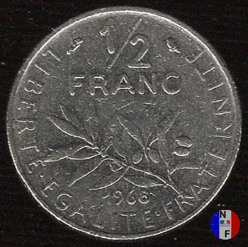 1/2 franco 1968 (Parigi)