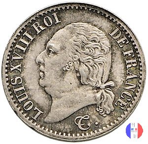 1/4 di franco 1817 (Parigi)