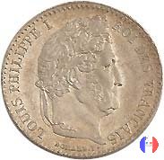 1/4 di franco 1836 (Parigi)