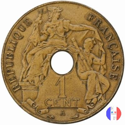 1 centesimo - II tipo 1908 (Parigi)