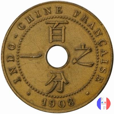 1 centesimo - II tipo 1908 (Parigi)