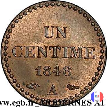1 centesimo 1848 (Parigi)