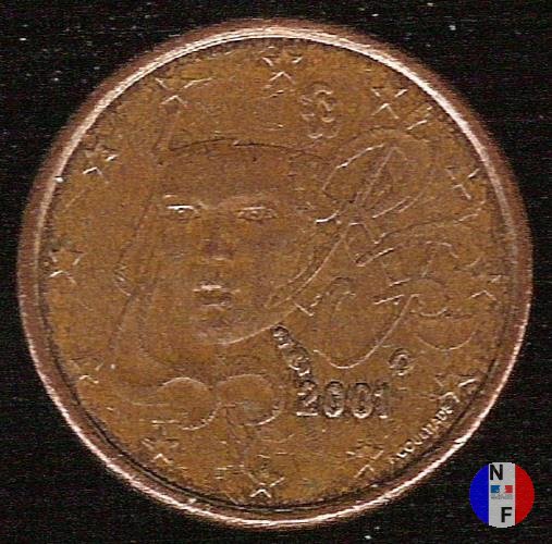 1 centesimo 2001 (Pessac)