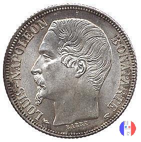 1 franco Bonaparte 1852 (Parigi)