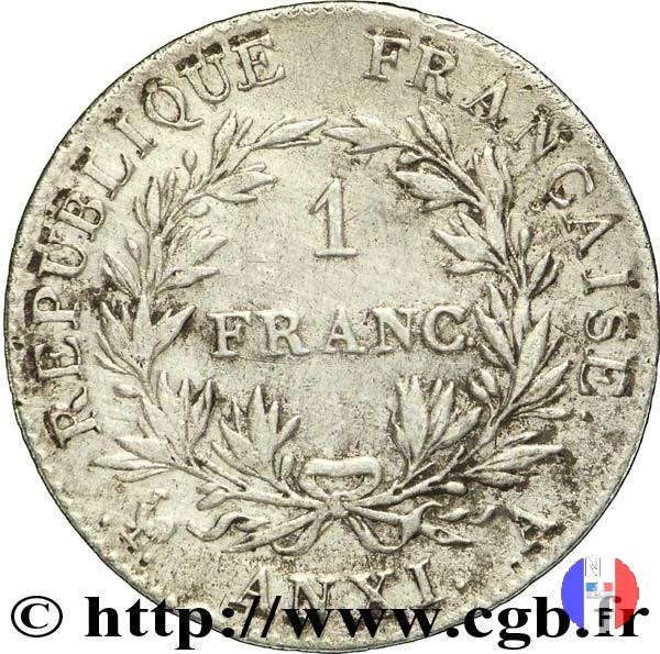 1 franco 1802-1803 (Parigi)