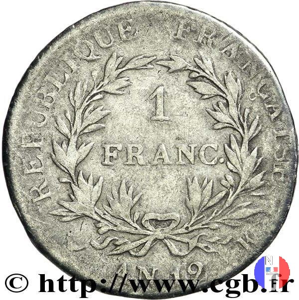 1 franco 1803-1804 (Bordeaux)