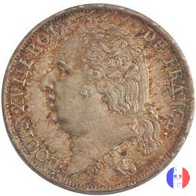 1 franco 1824 (Parigi)