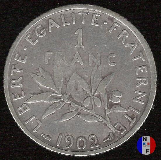 1 franco seminatrice 1902 (Parigi)