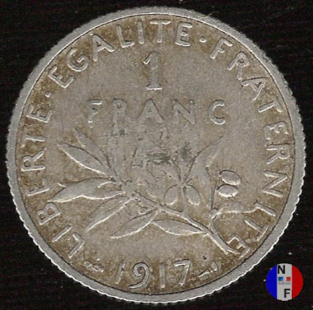 1 franco seminatrice 1917 (Parigi)