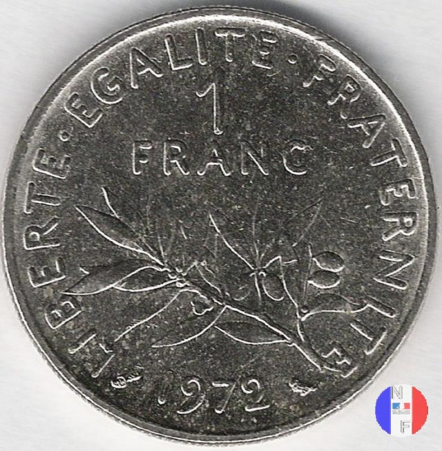 1 franco seminatrice 1972 (Parigi)