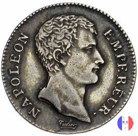 1 franco - testa nuda 1803-1804 (Parigi)