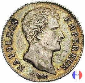 1 franco - testa nuda 1804-1805 (Parigi)