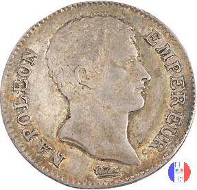 1 franco - testa nuda 1806 (Parigi)