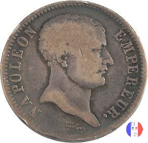 1 franco - testa nuda 1807 (Parigi)