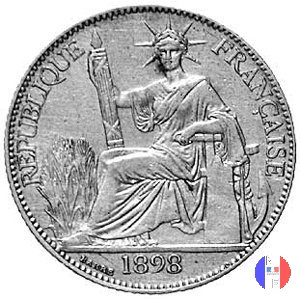 20 centesimi - Libertà 1898 (Parigi)