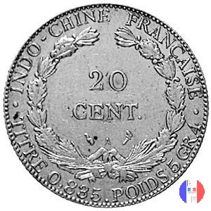 20 centesimi - Libertà 1898 (Parigi)