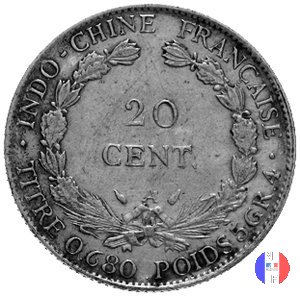 20 centesimi - Libertà 1912 (Parigi)