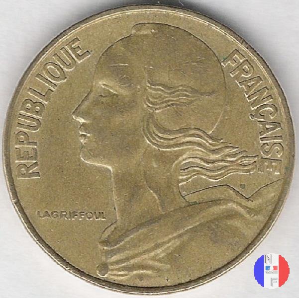 20 centesimi 1965 (Parigi)