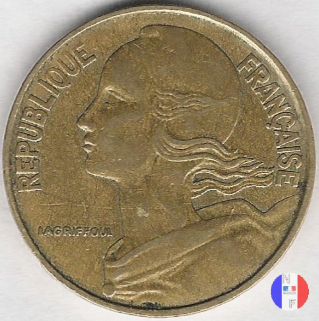 20 centesimi 1970 (Parigi)