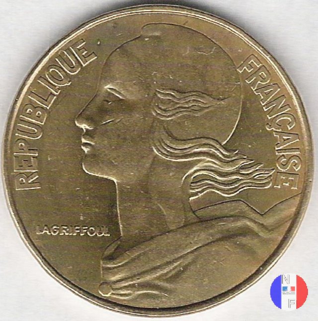 20 centesimi 1974 (Pessac)